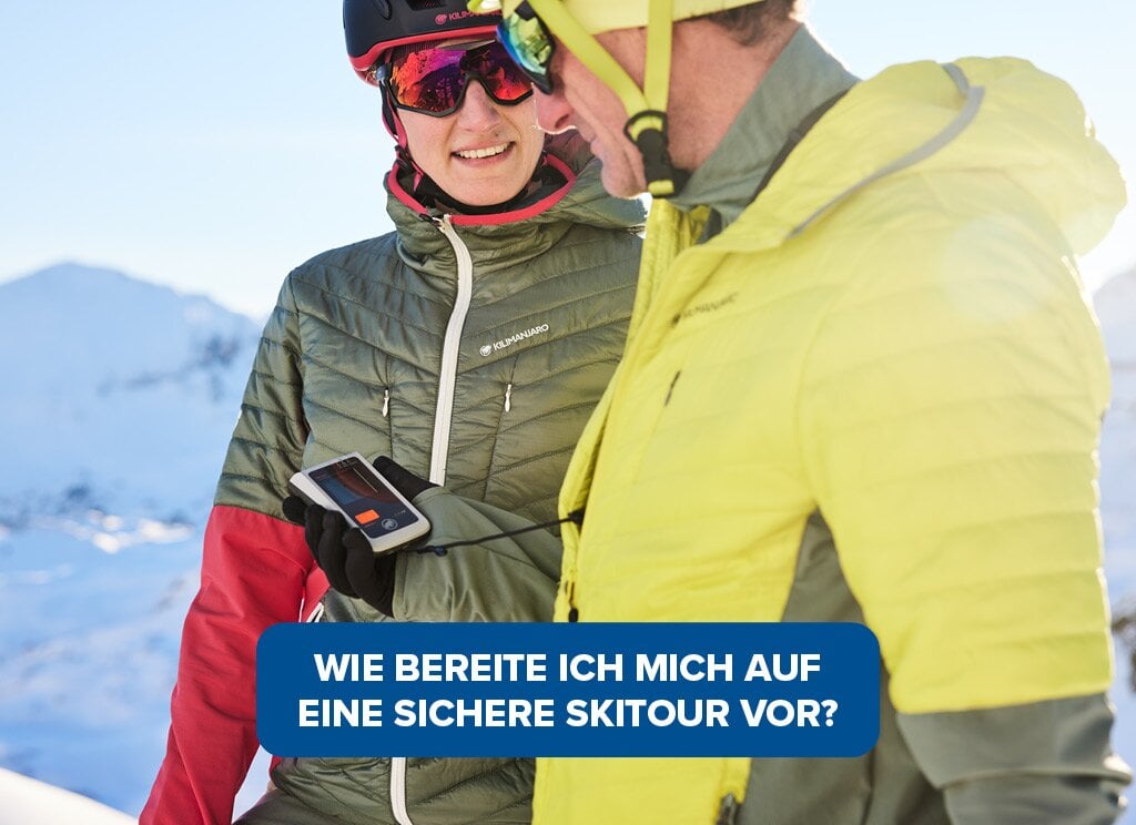 Wie bereite ich mich auf eine sichere Skitour vor? Mehr erfahren.