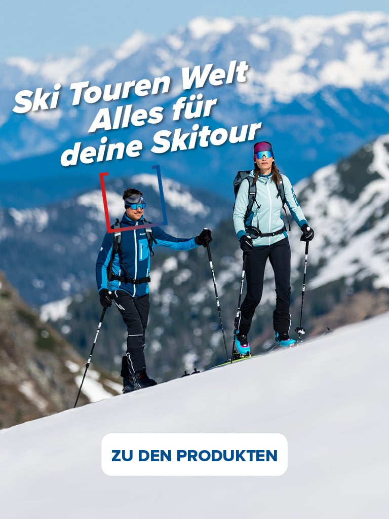 Ski Touren Welt. Alles für deine Skitour. Zu den Produkten.