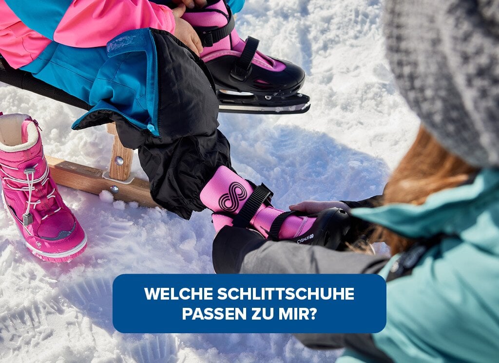 Welche Schlittschuhe passen zu mir? Mehr erfahren.