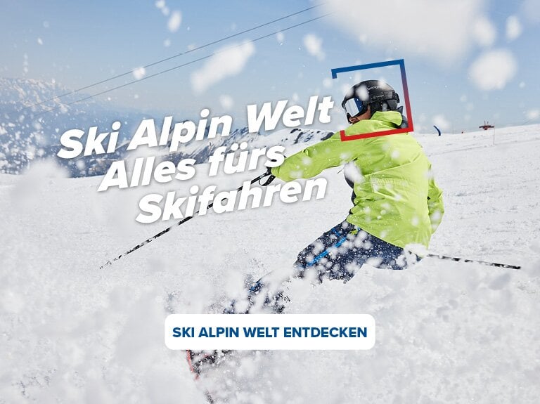 Ski Alpin Welt. Alles fürs Skifahren. Ski Alpin Welt entdecken.