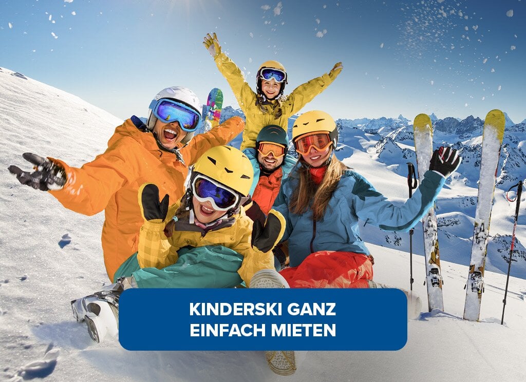 Kinderski ganz einfach mieten. Mehr erfahren.