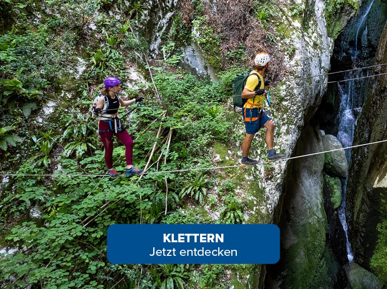 Klettern. Jetzt entdecken.