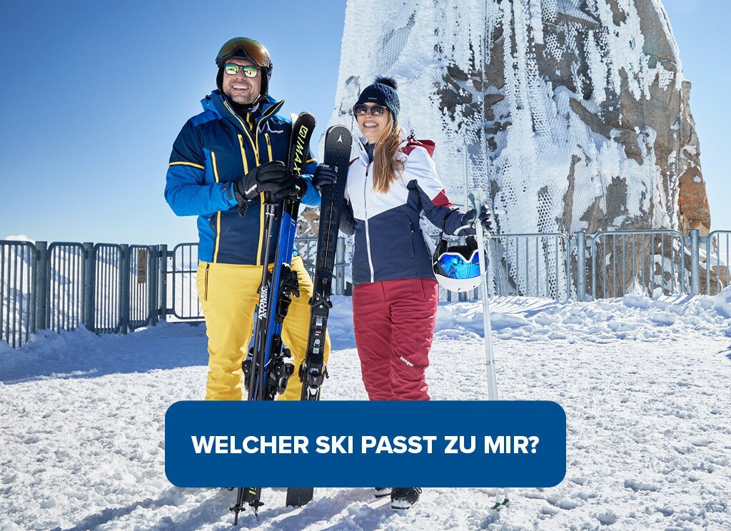Welcher Ski passt zu mir? Mehr erfahren.