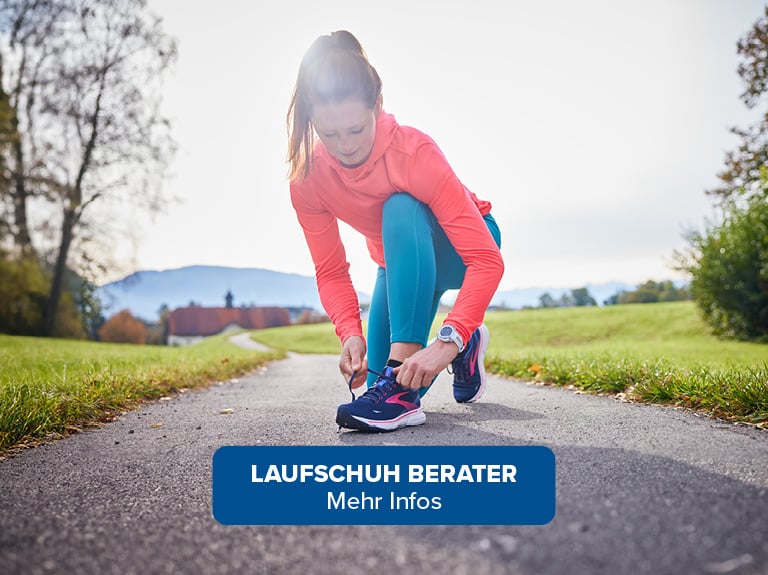 Laufschuhberater. Mehr Infos.