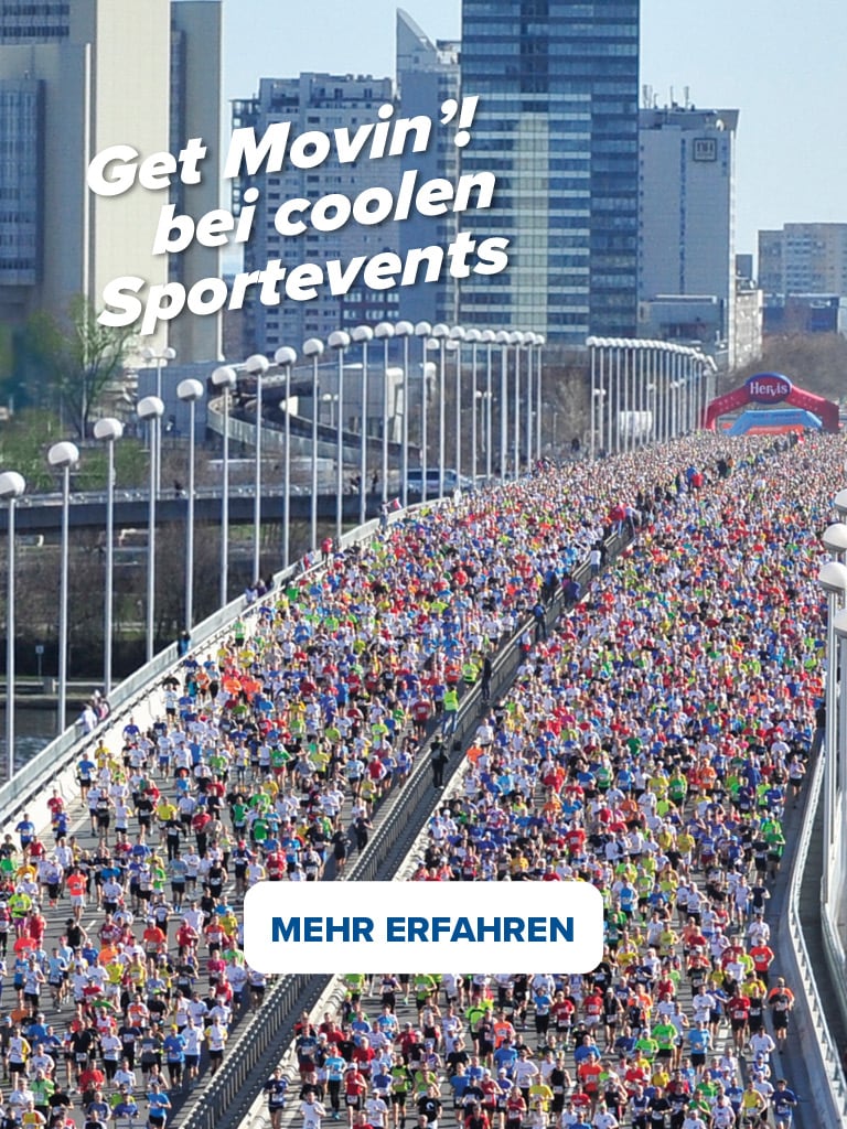 Get Movin bei coolen Sportevents. Mehr erfahren.