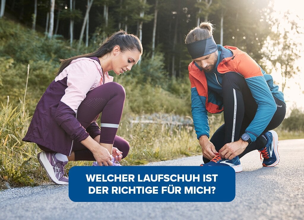Welcher Laufschuhe ist der richtige für mich? Mehr erfahren.