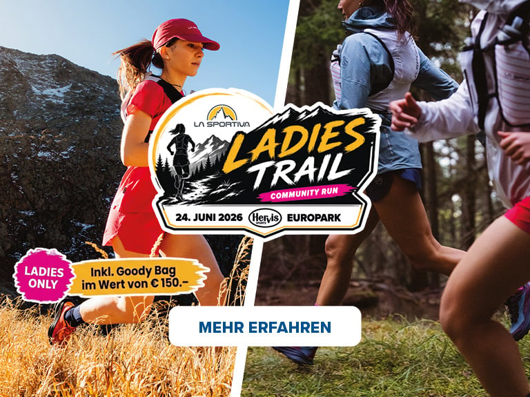 La Sportiva Ladies Trail Community Run 24.Juni 2026 Hervis Europark Ladies Only inkl. Goody Bag im Wert von 150 EUR- Mehr erfahren