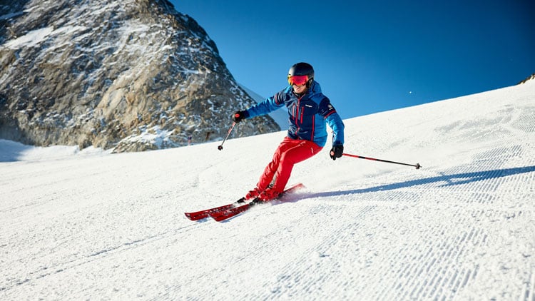Skifahren: Auf die richtige Technik kommt's an
