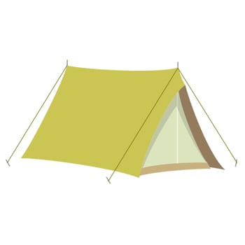 grünes Tarp