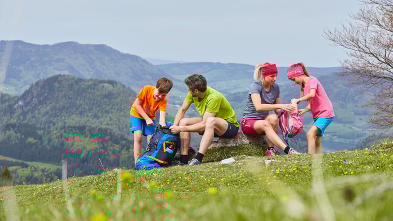 Packliste fürs Wandern mit Kindern