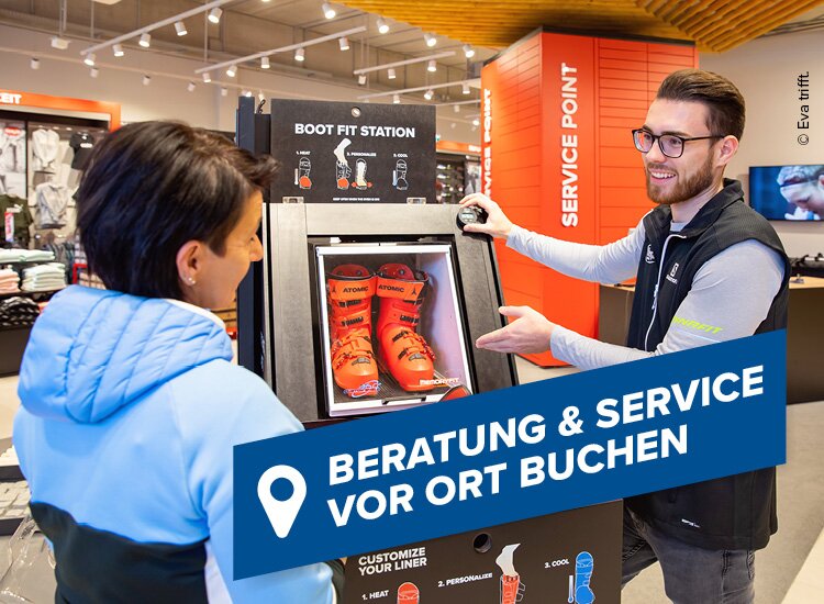 Produktberatung im Store reservieren