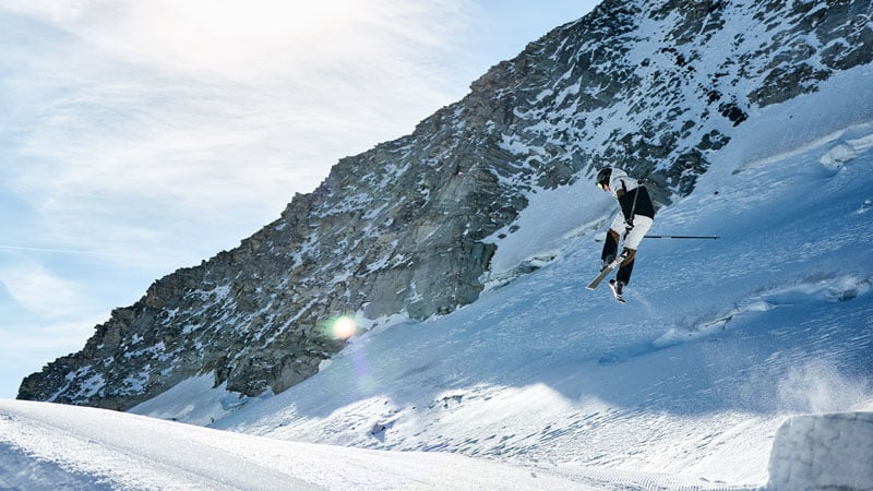 Skifahrer