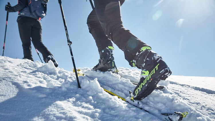 verwende die Stöcke richtig