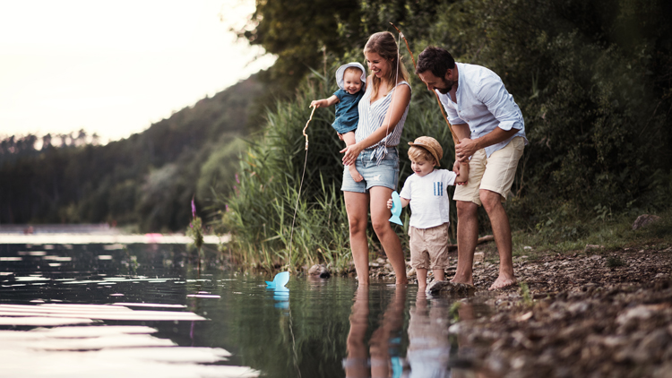 Family Camping in Österreich