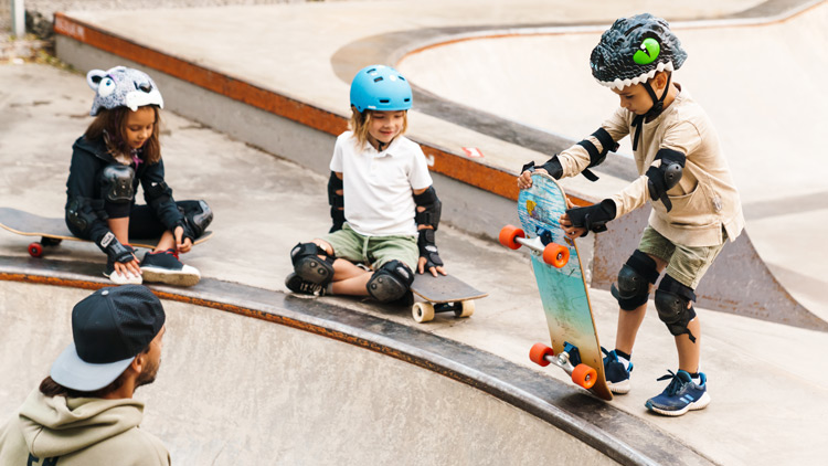Skateboarden