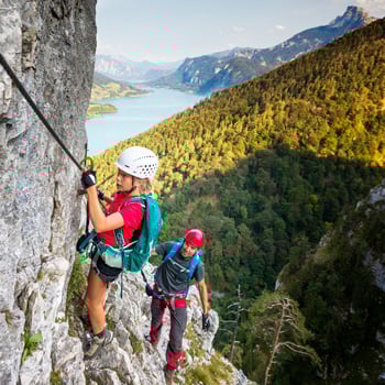 Das Team Hervis beim Red Bull Dolimitenmann 2020