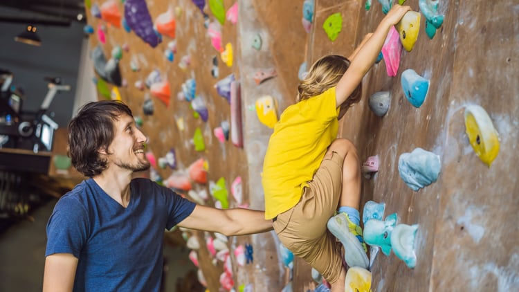 Bouldern für Kinder