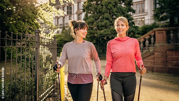 Nordic Walking Anfänger © LEKI Lenhart GmbH | Atelier Busche