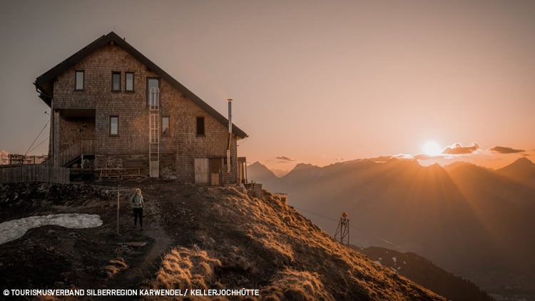 © Tourismusverband Silberregion Karwendel / Kellerjochhütte