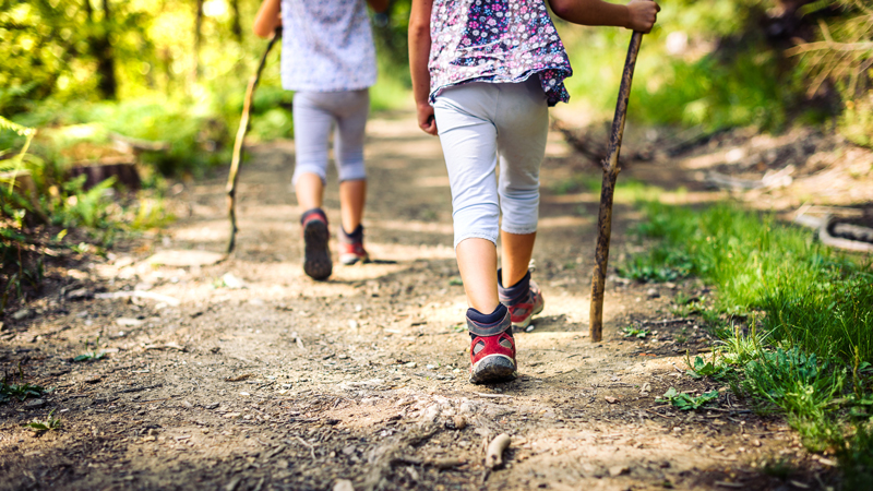Hüttenwanderung mit Kindern in Österreich