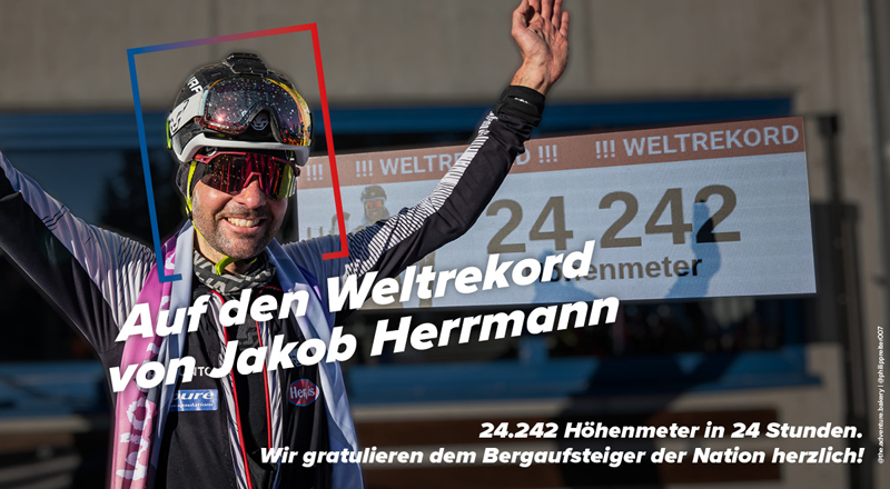 Jakob Herrmann schafft den Weltrekord!