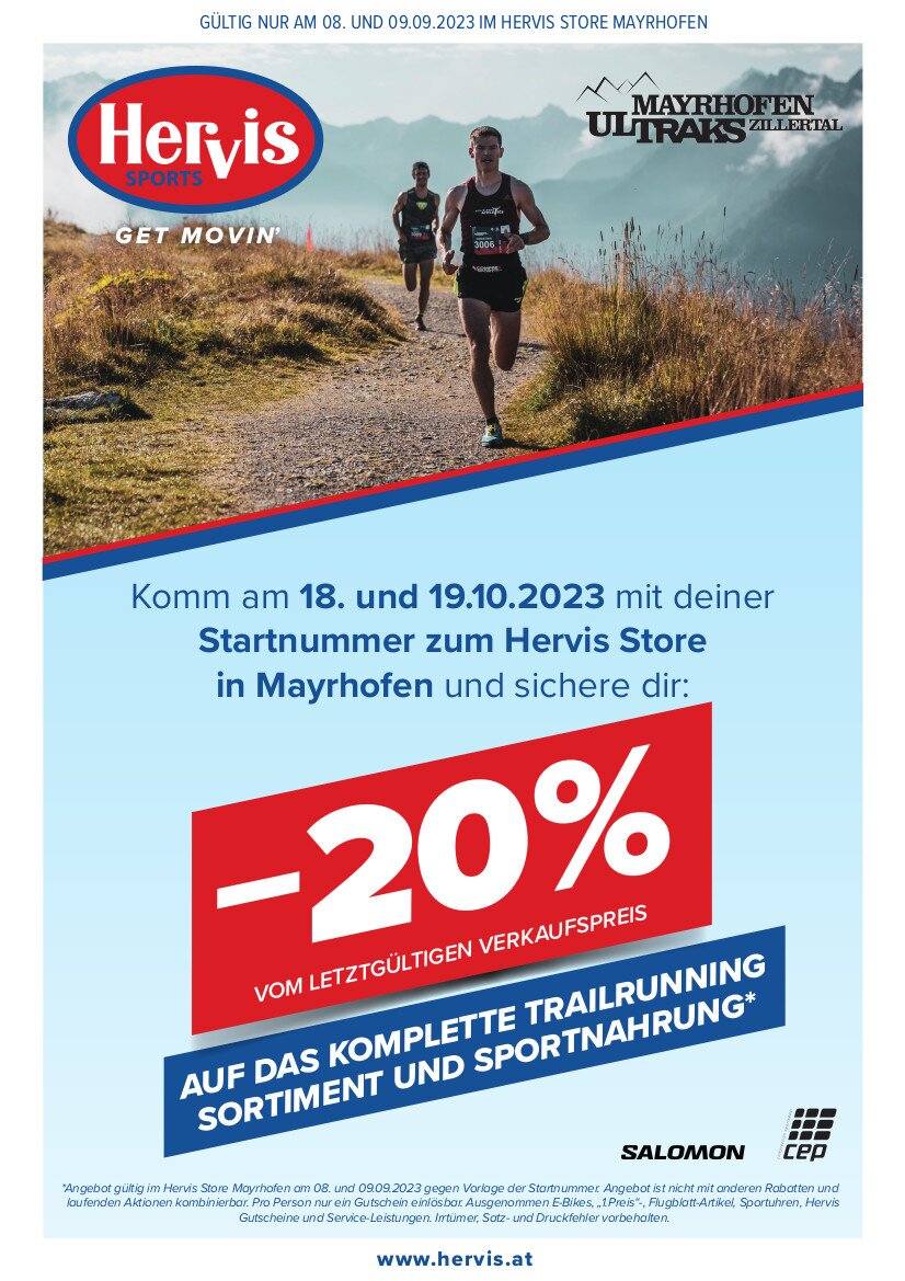 Ultraks Mayrhofen Startnummernaktion Ultraks Mayrhofen Startnummernaktion