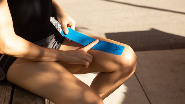 Kinesiotapes Anwendung