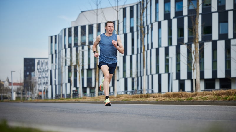 Ziel: Halbmarathon
