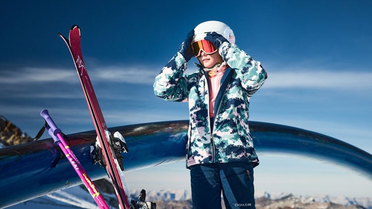 Kindern das Skifahren beibringen